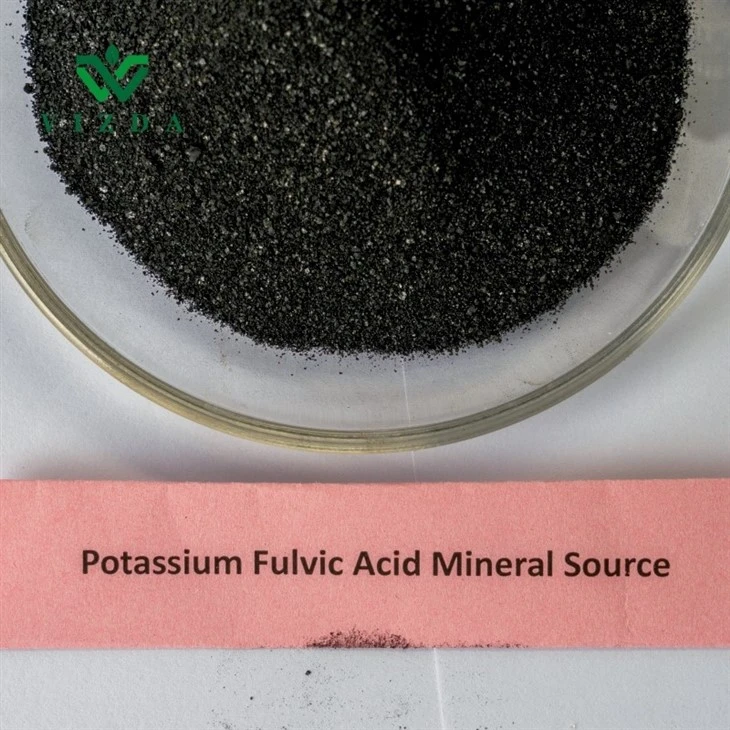 Agriculture Black Mineral Source Potassium Fulvic Acid Powder