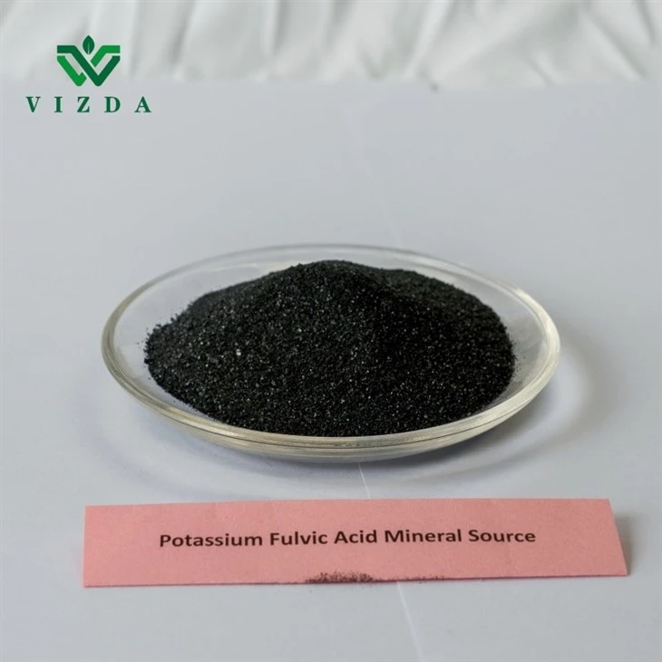 Agriculture Black Mineral Source Potassium Fulvic Acid Powder