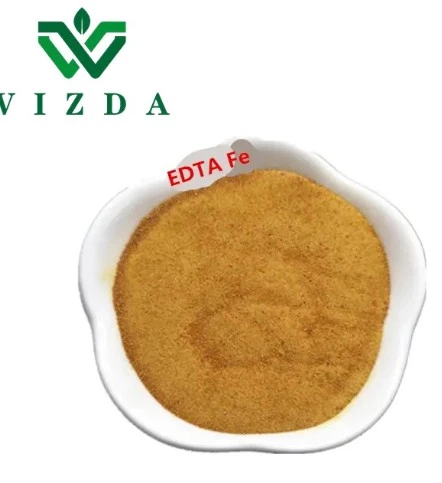 High Purity EDTA Iron Chelate For Plant Nutrient Solutions EDTA Fe factory